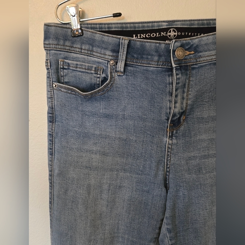 Lincoln Outfitters Straight Leg Jeans Size 14 - Picture 3 of 5